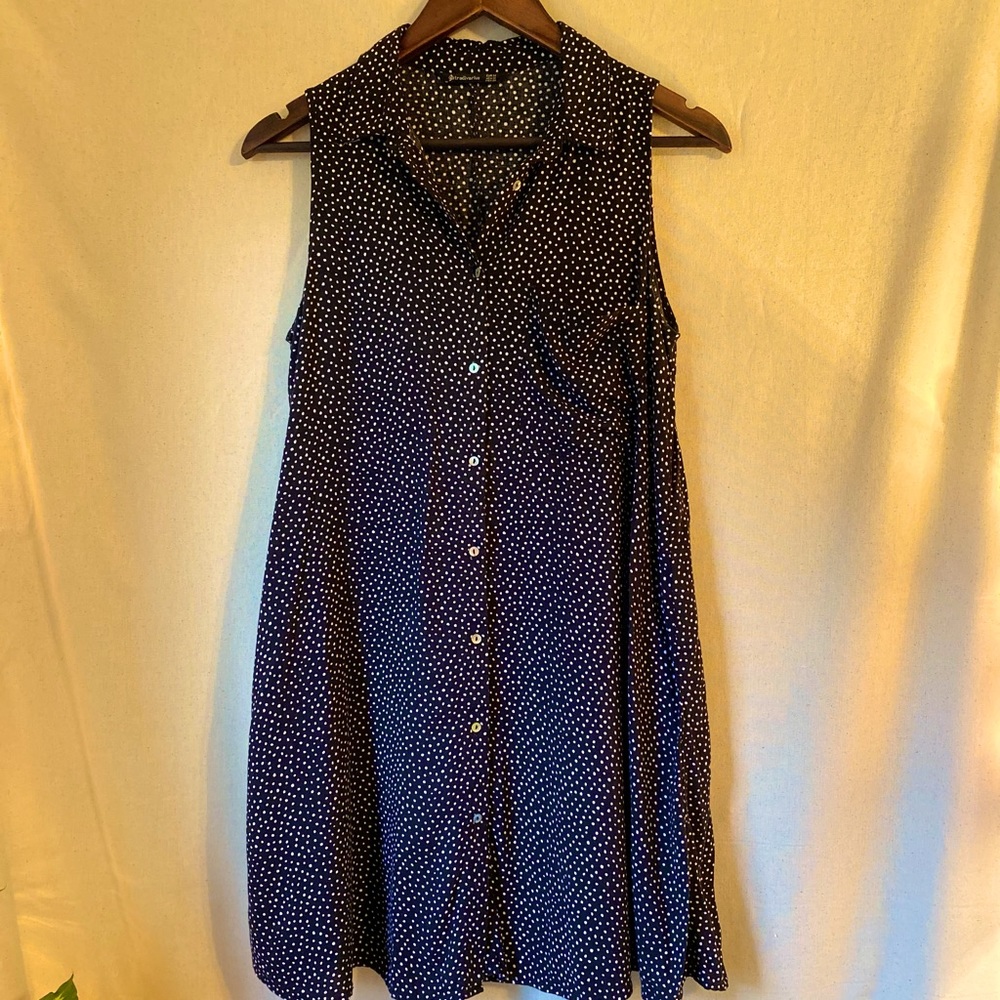 Retro a line short dress